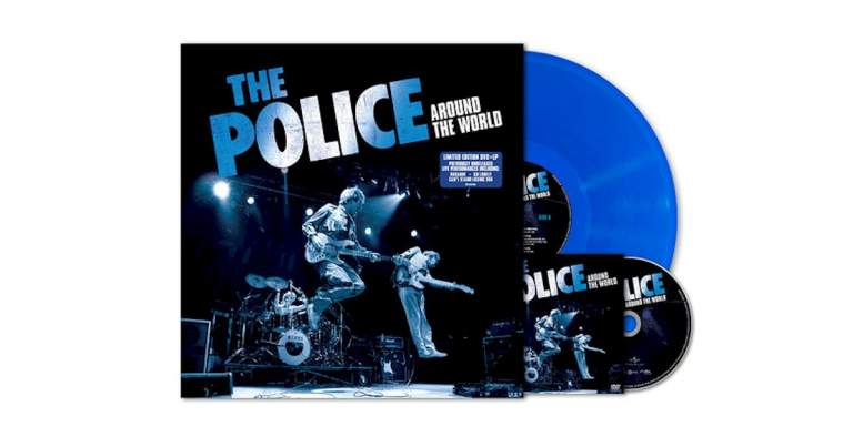The Police revisita sua primeira turnê mundial em vinil azul