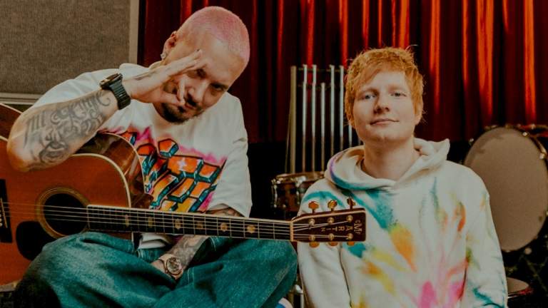 J Balvin e Ed Sheeran alcançam o topo da parada latina da Billboard